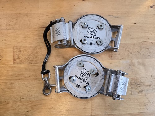 Vintage silver switch - silver, step-in